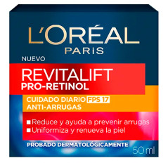 Creme L’Oréal Revitalift Pro-Retinol Dia FPS17Anti-Rugas...