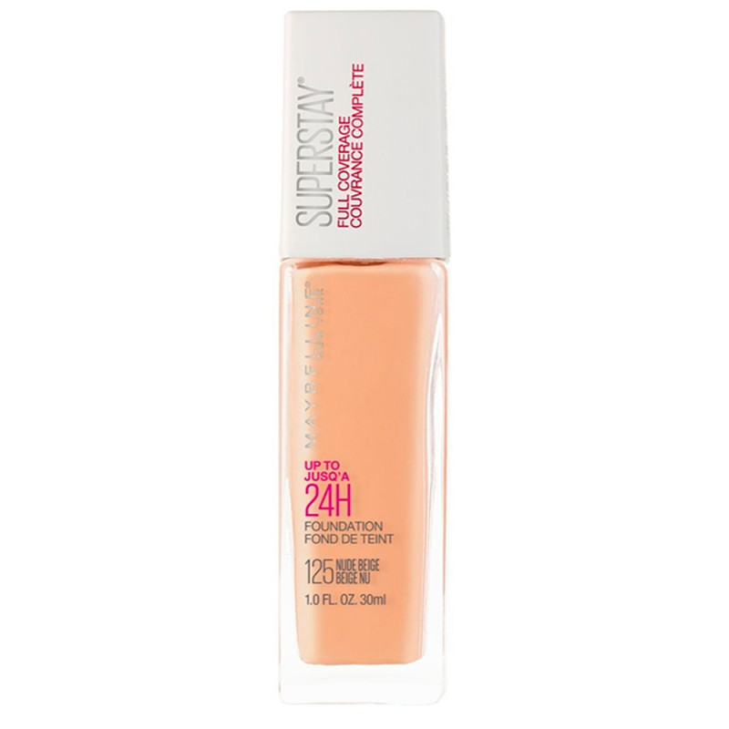 Base Maybelline Superstay Full Coverage 125 Nude Beige