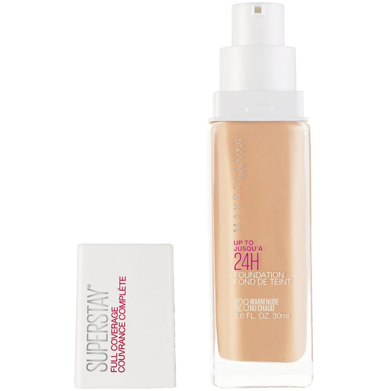 Base Maybelline Superstay Full Coverage 128 Warm Nude - 30ML