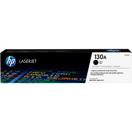 Original HP Toner 130A CF350A Black - Up to 1,300 Pages (Laser)