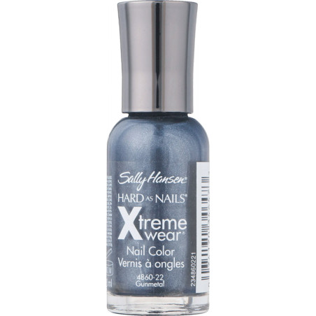 Esmalte Sally Hansen Nail Xtreme Wear Gunmetal - Brillo Duradero
