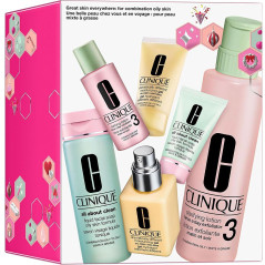 Kit Clinique Skin Everywhere Skincare - Oily Combination...