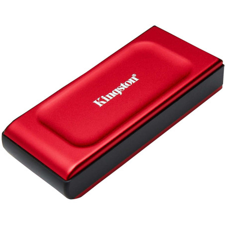 SSD Externo Kingston XS1000 USB-C 3.2 Gen 2x2 2TB Vermelho – SXS1000R/2000G