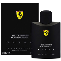 Perfume Ferrari Scuderia Black Eau de Toilette Masculino...
