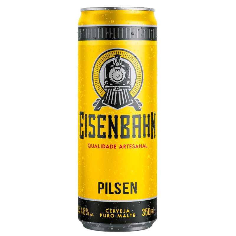 Cerveja Eisenbahn Pilsen Lata 350ml