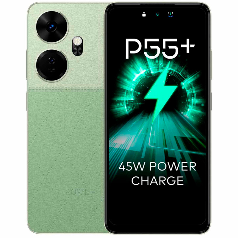 Smartphone Itel P55+ P663LN Dual SIM 4GB+128GB 6.6″ OS 13 PY/BR – Verde