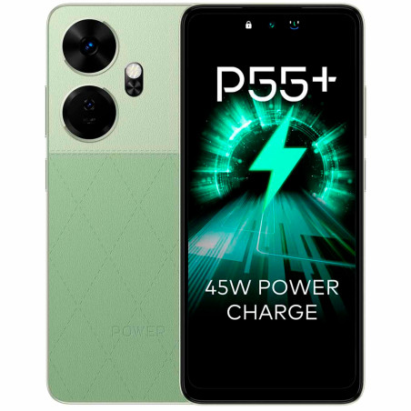 Smartphone Itel P55+ P663LN Dual SIM 4GB+128GB 6.6″ OS 13 PY/BR – Verde