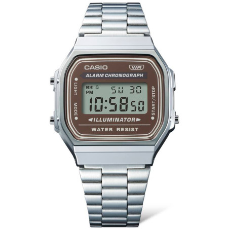 Relógio Unisex Casio A168WA-5AYDF Vintage – Prata