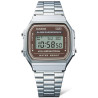 Relógio Unisex Casio A168WA-5AYDF Vintage – Prata