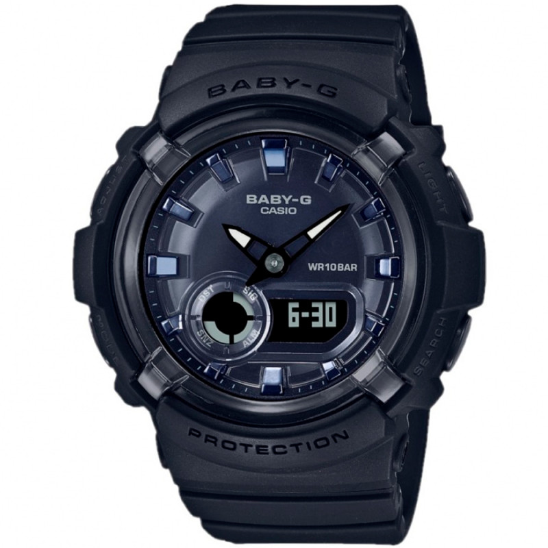 Relógio Feminino Casio BGA-280-1ADR Baby-G Vintage – Preto