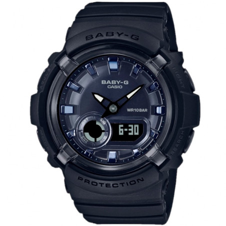 Relógio Feminino Casio BGA-280-1ADR Baby-G Vintage – Preto