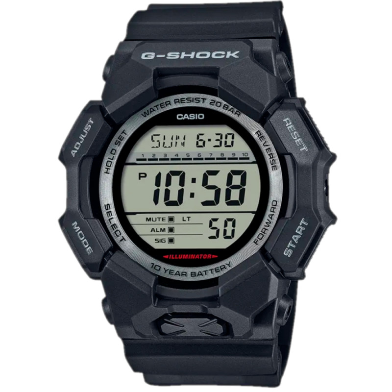 Relógio Masculino Casio GD-010-1DR G-Shock - Preto