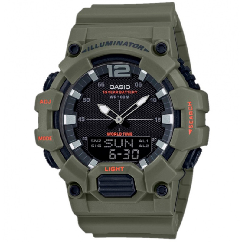 Relógio Masculino Casio HDC-700-3A2VDF Illuminator - Verde