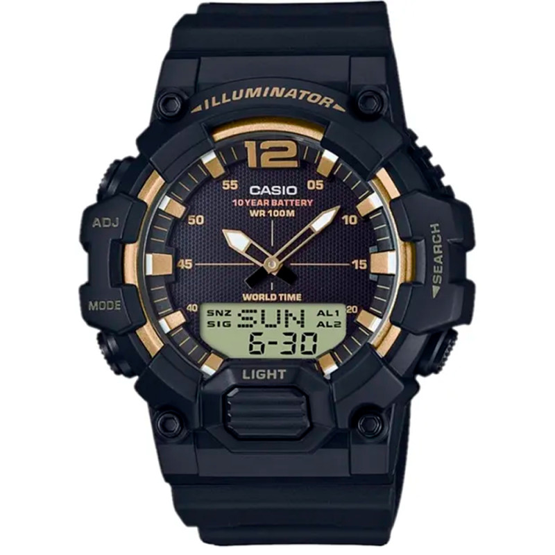 Relógio Masculino Casio HDC-700-9AVDF Illuminator - Preto