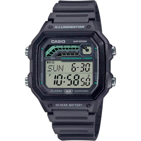 Relógio Masculino Casio WS-1600H-8AVDF - Cinza