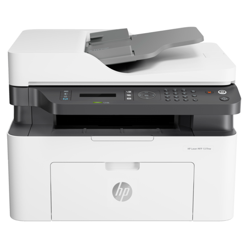 Impressora HP Laser MFP 137FNW Wi-Fi I/S/C/F 105A - 110V