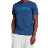 Camiseta New Balance Masculino Sport Essentials Heathertech G L Azul – MT43073NNY