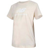 Camiseta New Balance Feminino Sport Essentials Jersey Logo S Beige – WT41502LIN