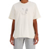 Camiseta New Balance Feminino Sport Essentials Chicken XS Beige - WT41587LIN