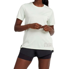 Camiseta New Balance Feminino Poly Tee Sport Essentials...