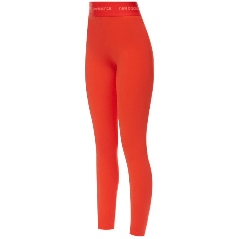 Calça Legging New Balance Feminino Sleek 25inch High Rise XS Laranja - WP41177NEF