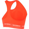 Top New Balance Feminino Medium Support Sleek Pace S Laranja - WB41048NEF