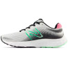 Tênis New Balance Feminino Running 520 V8 6 Cinza/Verde – W520RT8