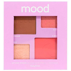 Paleta de Blush Contorno e Iluminador Ruby Rose HBF586-S1