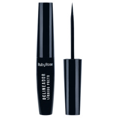 Ruby Rose Liquid Eyeliner HB 8406 Black - High Pigmentation