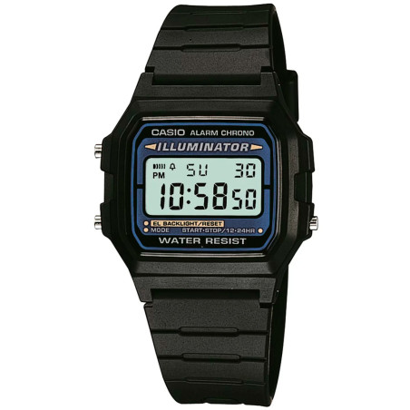 Relógio Masculino Casio F-105W-1ADF Standard – Preto