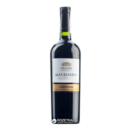Errazuriz Max Reserva Carmenere 750ML - notes & fruit