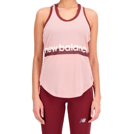 Camiseta Regata New Balance Feminino Accelerate XS Rosa – WT23221POO