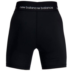 Short New Balance Feminino Sleek 5 Inch High Rise L Preto...