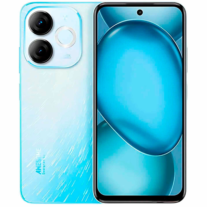 Smartphone Itel A80 A671LC Dual SIM 4GB+128GB 6.7″ OS 14 – Azul