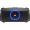 Speaker JBL PartyBox On-The-Go Essential com Microfone Bluetooth 100W RMS IPX4 - Preto