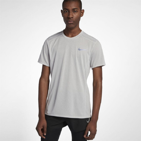 Camiseta Nike Masculina 892994-100 L - Nike Breathe Blanca