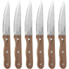 Set 6 Cuchillos Cuisinart C55W-S6STK - Hojas Acero Carbono