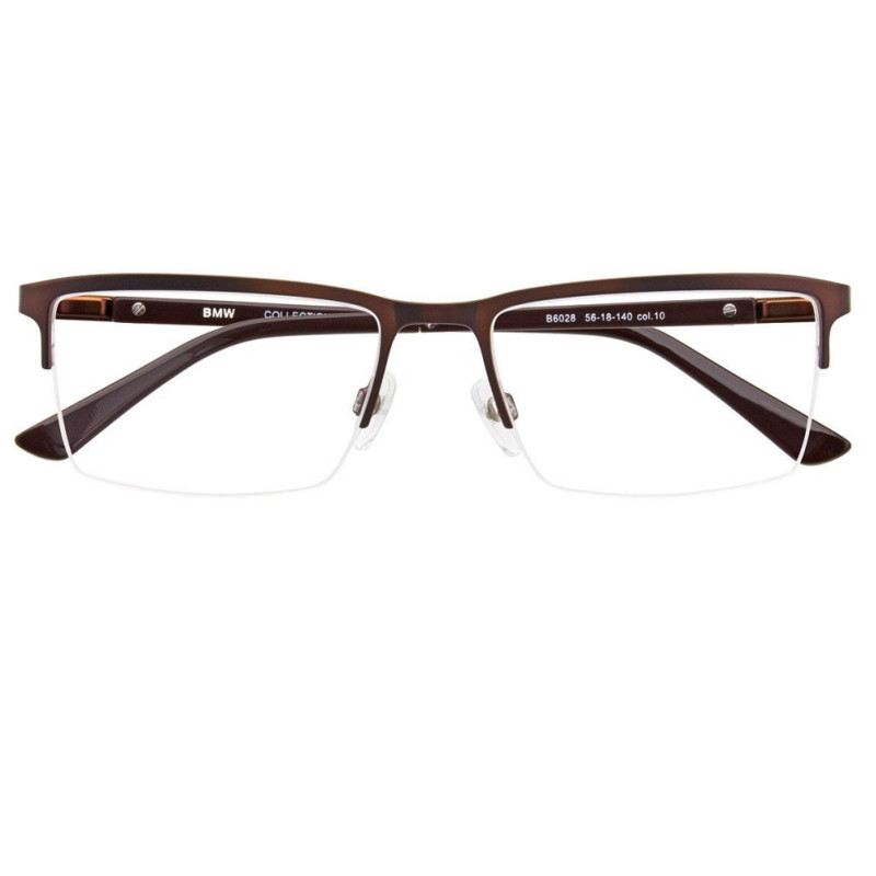 BMW Men's Optical Frame OFTBMW6028-010-56/18 - Brown
