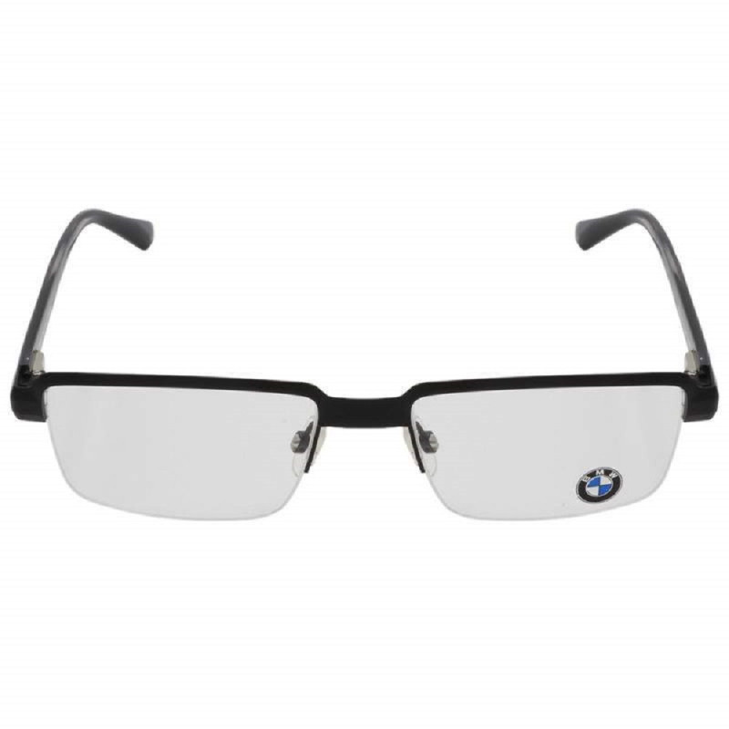 BMW Men's Glasses OFTBMW6051-090-53/17 - Black Optical Frame