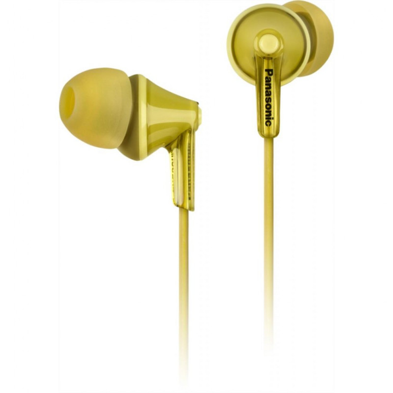 Fone Panasonic Ergofit sem Microfone RP-HJE125PPY Amarelo