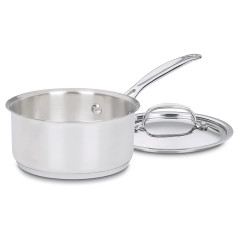 Panela com Tampa Cuisinart 719-14 Inox 1L