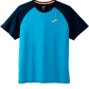Camiseta Brooks Masculino Atmosphere Short Sleeve 2.0 S Azul Marinho – 211455499
