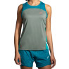 Camiseta Regata Brooks Feminino Sprint Free Tank 2.0 M Gray/Lagoon – 221605367
