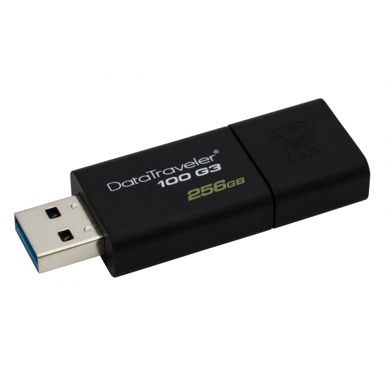 Pendrive Kingston DataTraveler 100 G3 256GB USB 3.0 - DT100G3/256GB