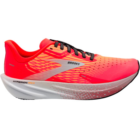 Tênis Brooks Feminino Hyperion Max 8 Laranja - 1203771B663