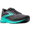 Tênis Brooks Feminino Trace 3 10 Preto/Turquesa - 1204011B094