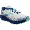 Tênis Brooks Feminino Divide 7 Branco/Azul - 1203681B006