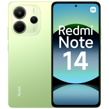 Smartphone Xiaomi Redmi Note 14 Dual SIM 6GB+128GB 6.67″ OS 14 - Lime Green EU 61685