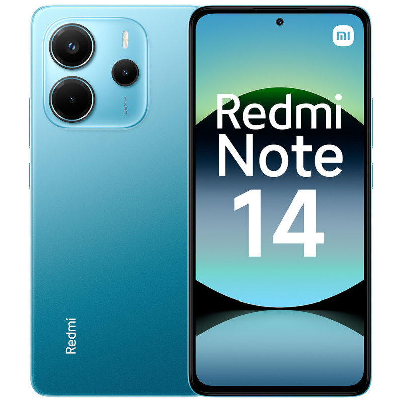 Smartphone Xiaomi Redmi Note 14 Dual SIM 8GB+256GB 6.67″ OS 14 – Ocean Blue EU 61672
