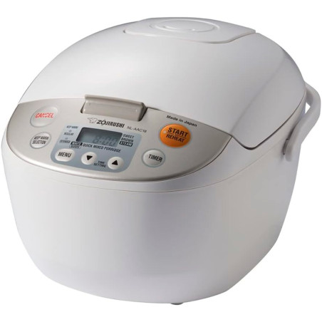Panela Elétrica de Arroz Zojirushi NL-AAC10CA Micom 5.5 Xícaras 1L 110V – Bege